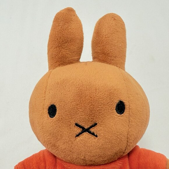 Mercis Jazwares Miffy Nijntje Melanie Plush Bunny Rabbit Toy Dutch Orange Shirt - Picture 11 of 12